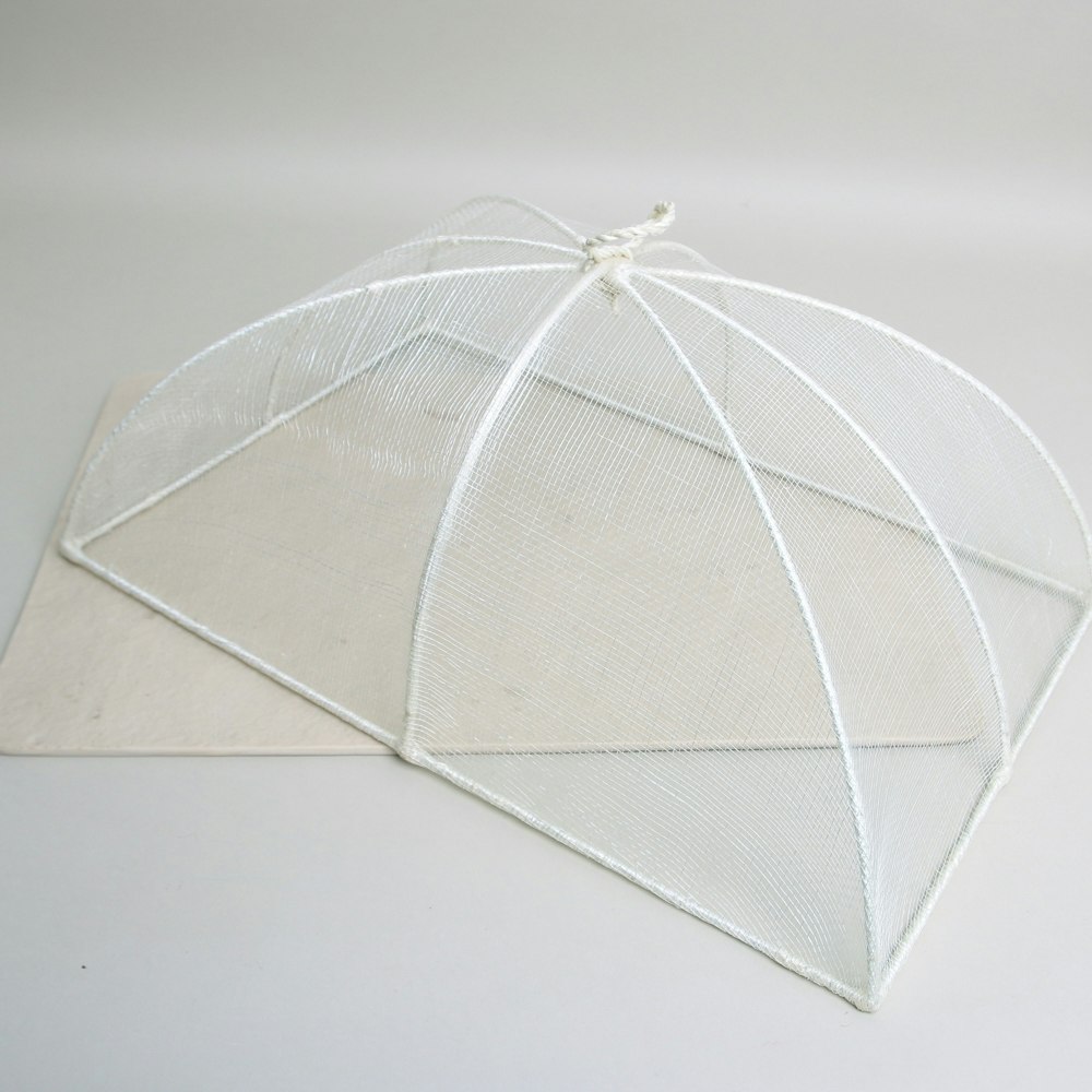 Large Natural Fiorira Abaca Food Cover by