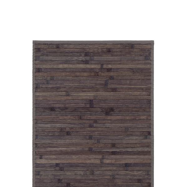 Dark Grey Bamboo Mat by Blomus
