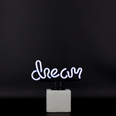 Mini Neon Dream Sign by Locomocean