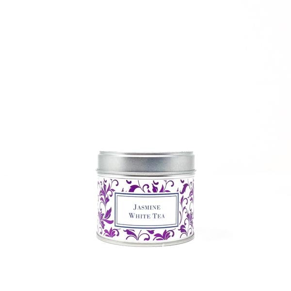 Jasmine White Tea Candle In A Tin by The Candle Company