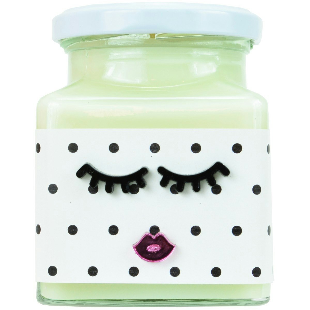 Peaches & Cream Soy Wax Candle by Flamingo Candles