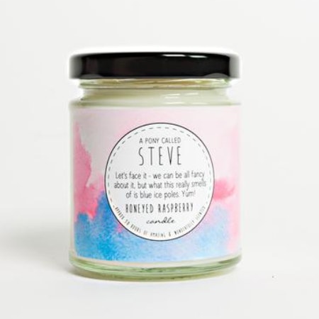 Honeyed Raspberry Candle by A Pony Called Steve