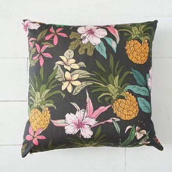 Tropical Pineapple Art Print Cushion by We Love Cushions