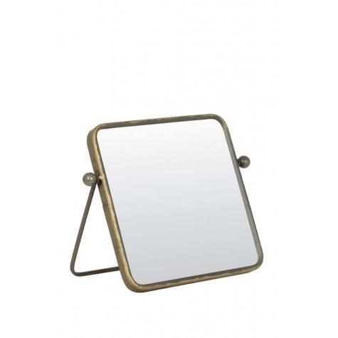 Square Brass Standing Mirror by Light & Living