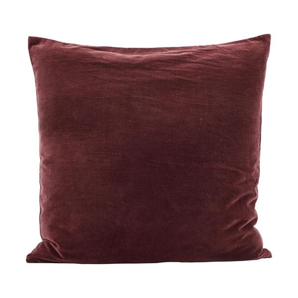 Velvet 60 X 60 Cm Burnt Henna Pillowcase by House Doctor