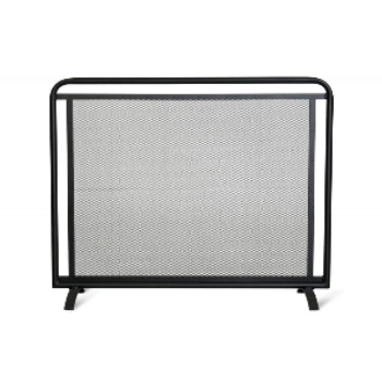 Steel Jutland Firescreen Wiith Mesh Screen by Garden Trading