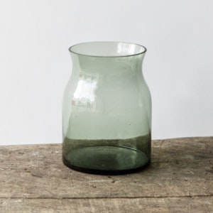 Small Green Tulip Vase by House Doctor