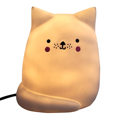 Grey Cat Lamp by House of disaster