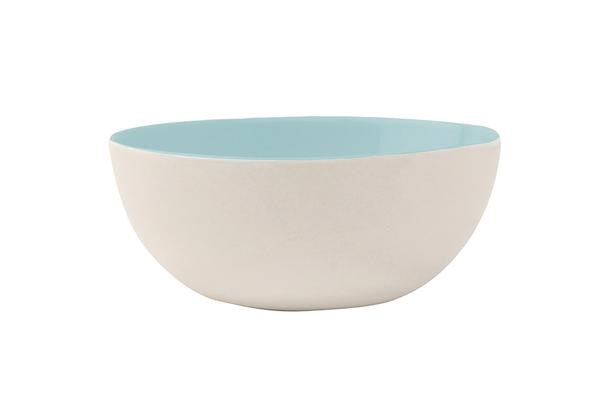 Small Mist Shell Bisque Bowl by Canvas Home