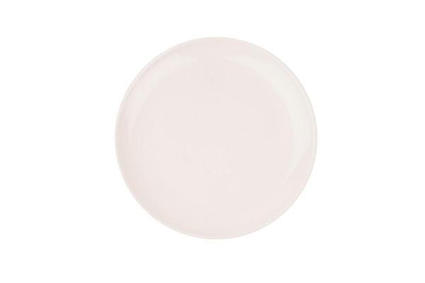Soft Pink Shell Bisque Side Plate - Set of 4 by Canvas Home