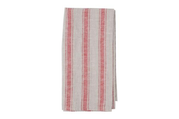 Red Kartena Napkin - Set of 4 by Canvas Home