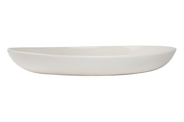 White Shell Bisque Salad Serving Bowl by Canvas Home