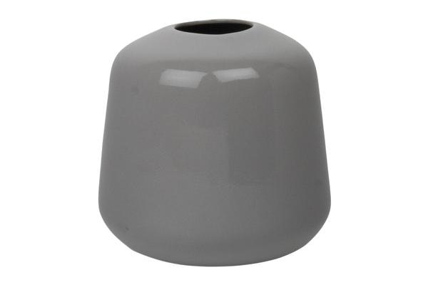 Small Light Grey Elba Vase by Canvas Home