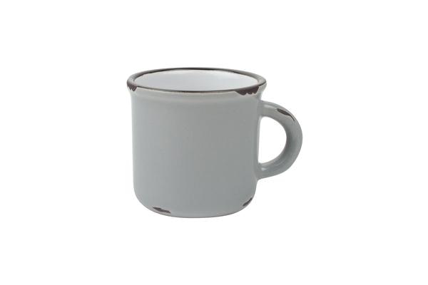 Light Grey Tinware Espresso Mug - Set of 4 by Canvas Home