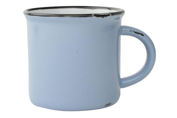 Cashmere Blue Tinware Mug - Set of 4 by Canvas Home