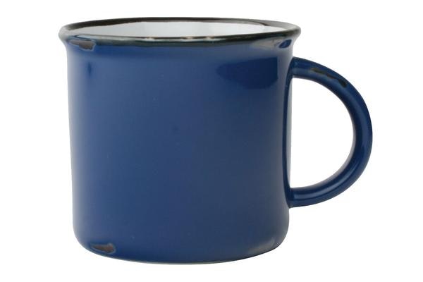 Blue Tinware Mug - Set of 4 by Canvas Home