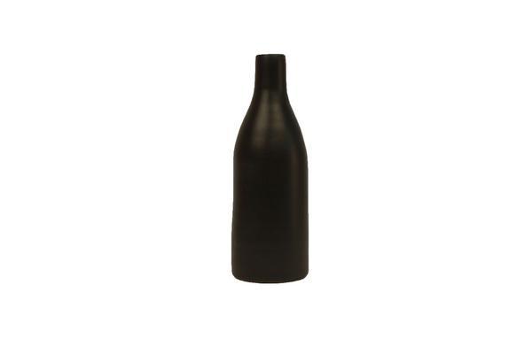 Small Black Morandi Bottle Vase by Canvas Home