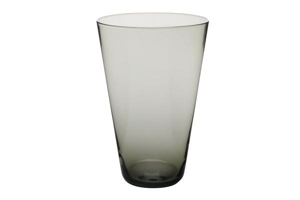 Large Smoked Eau Minerale Glass - Set of 4 by Canvas Home