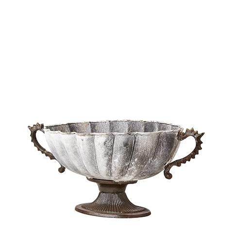 Phoenix Bowl Antique Grey by CollardManson