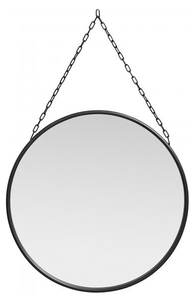 Round Black Mirror by Nordal