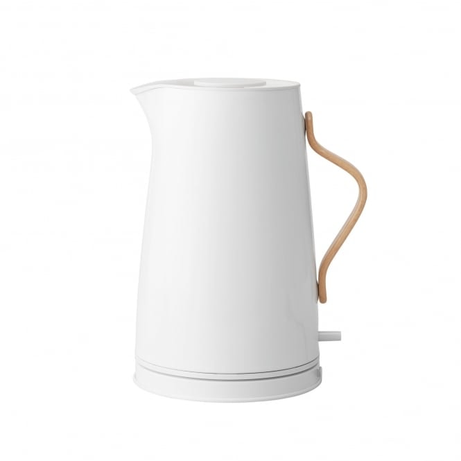White Chalk Emma Electric Kettle UK Plug by Stelton