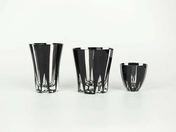Windmill Edo Kiriko by Shimizu Glass