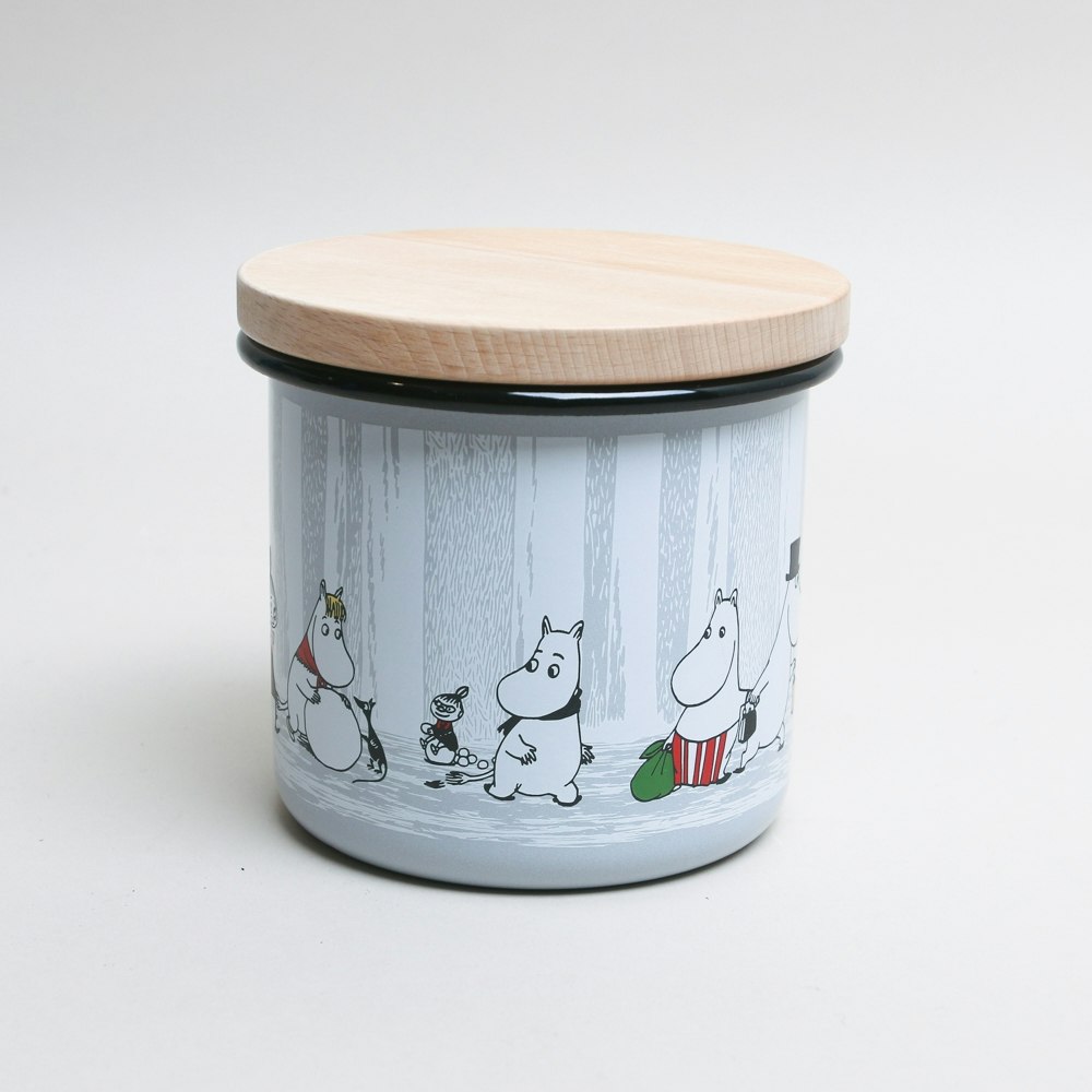 Moomin Storage Jar by Muuria