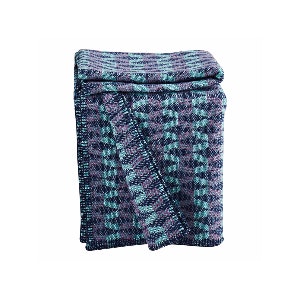 Sea Glass Throw by Rowenna Mason