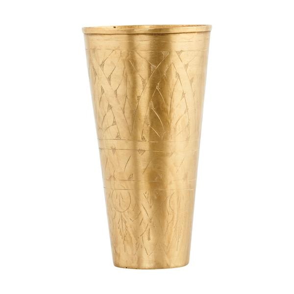 Brass Lassi Vase by House Doctor
