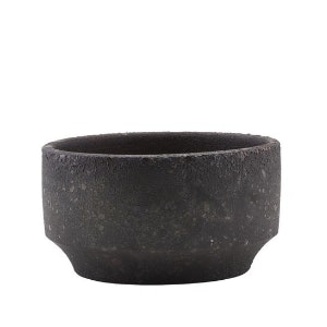 Planter Earth Maroon 19 5 Cm X 10 5 Cm by House Doctor