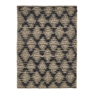 Black & Natural Harlequin Rug by House Doctor