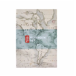 British Library Map Notebook Set by British Library