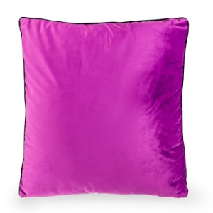 Purple Large Velvet Cushion by