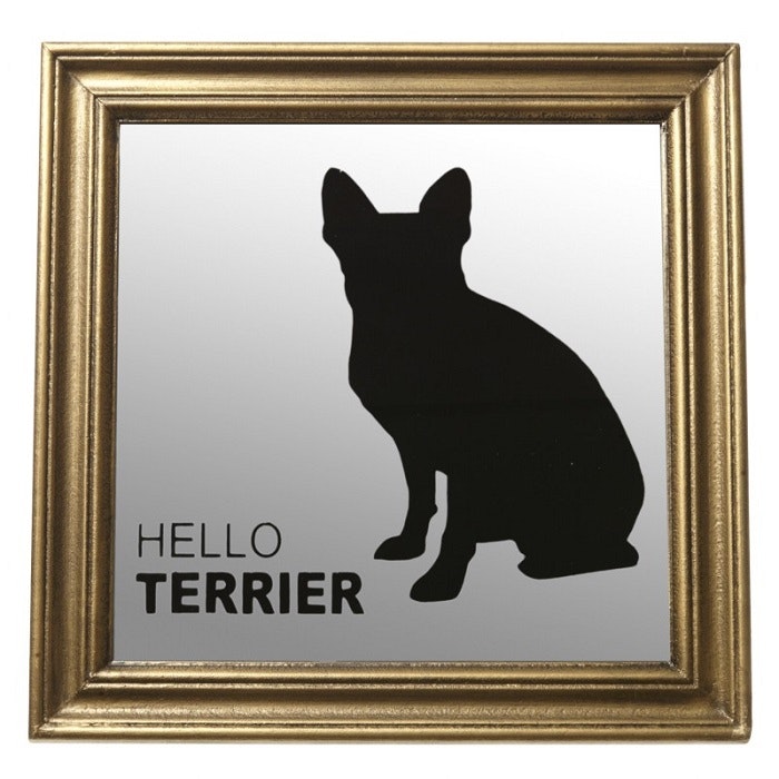 Hello Terrier Mirror by