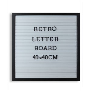 Retro Letter Board by The Upholsterer
