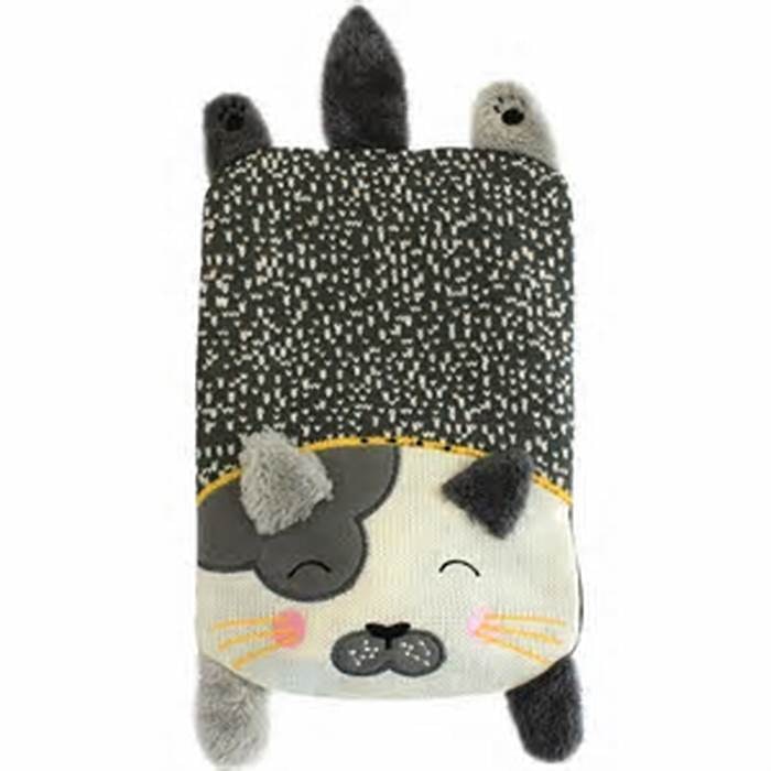 Cat Hot Water Bottle by House of disaster
