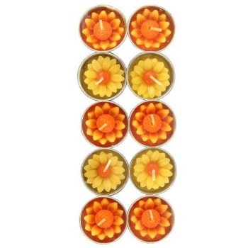 Daisy Jasmine Scented Tea Light Candles by Something Different