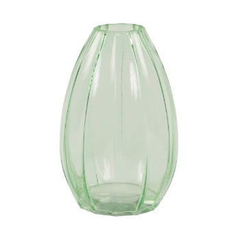 Tall Ribbed Botanical Vase by Sass & Belle