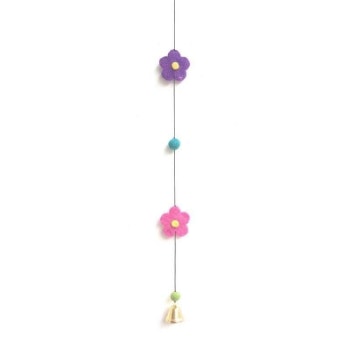 Felt Flower Hanging Decoration by Gringo
