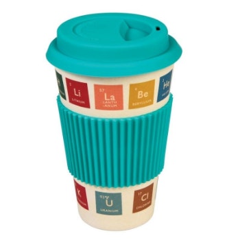 Periodic Table Bamboo Travel Mug by Rex London