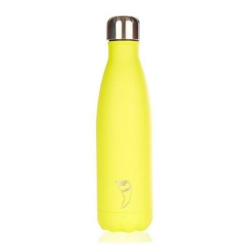 Neon Yellow Water Bottle by Chilly's