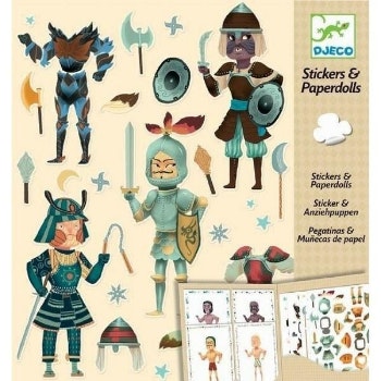 Knights Stickers by Djeco