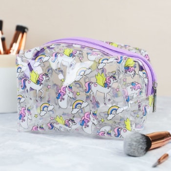 Unicorn Cosmetic Bag by Lisa Angel