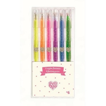 Neon Gel Pens by Djeco