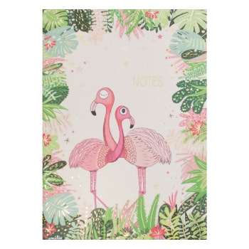 Flamingo Notes Notebook by Hyde And Seek
