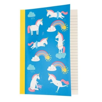 A5 Magical Unicorn Notebook by Rex London