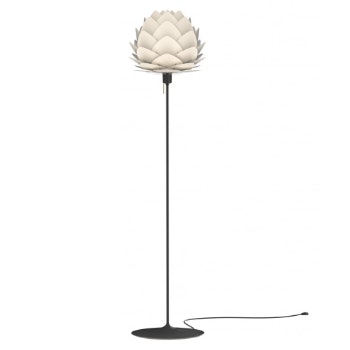 Mini/Black Stand Pearl Aluvia Floor Lamp by UMAGE