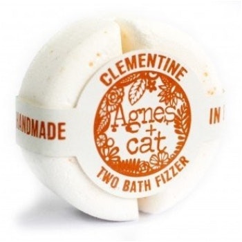 Clementine Bath Fizzer by Agnes & Cat