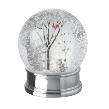 Snow Globe With Tree And Cat by Heaven Sends