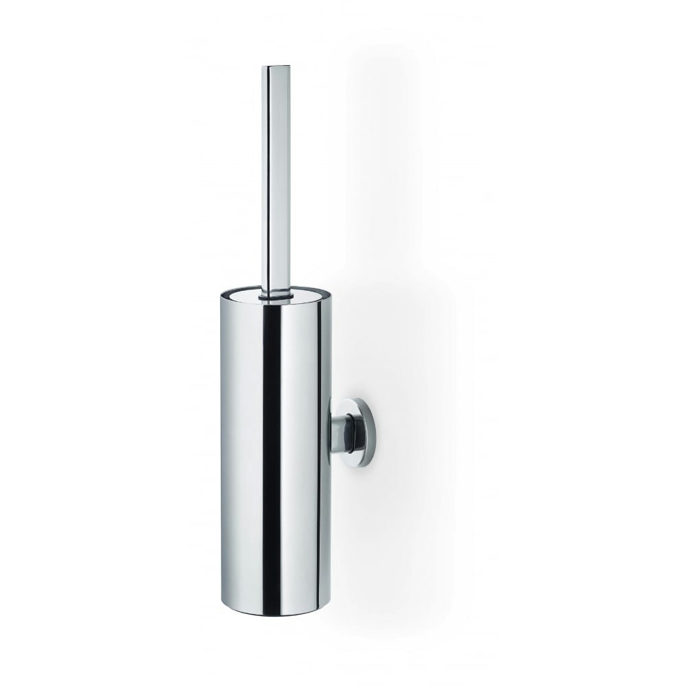 Floz Design Areo Polished Stainless Steel Toilet Brush Set - Wall Mounted by Blomus